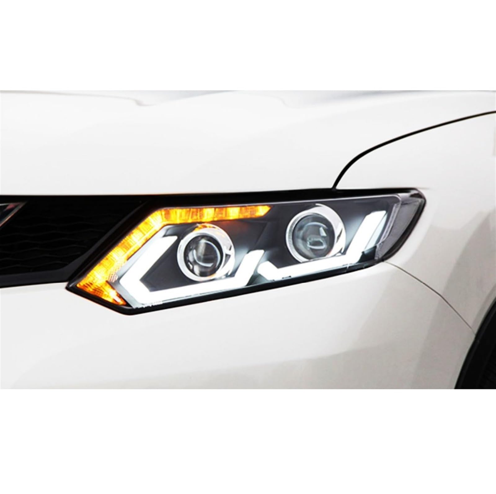 Amazon | ヘッドランプ 日産エクストレイル LED ヘッドライト 2014